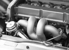 Exaust manifolds, pistons hot engines components